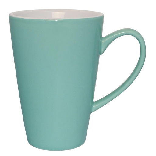 [GL489] Olympia Café latte bekers aqua 34cl (12 stuks)