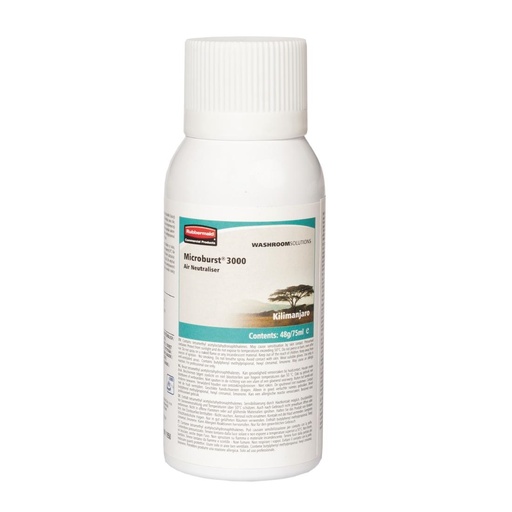 [GL548] Rubbermaid Microburst luchtverfrisser navulling Kilimanjaro (12 stuks)