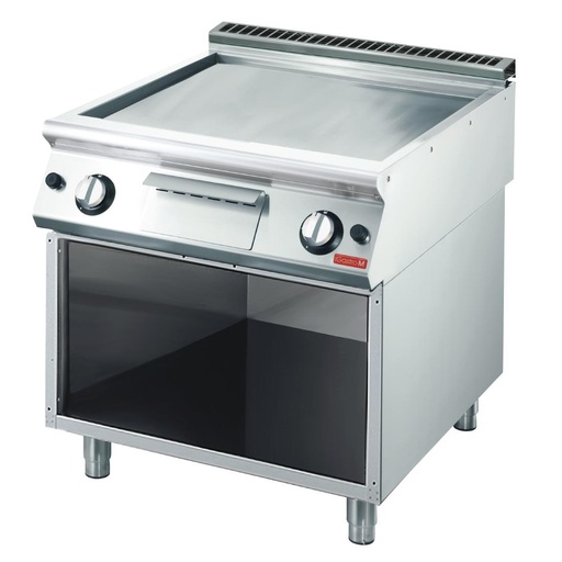 [GL937] Gastro M 700 gas bakplaat 70/80 FTGS-FR gladde verchroomde plaat