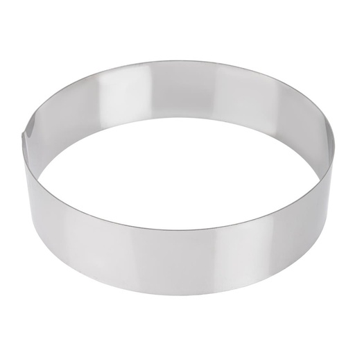[GM374] De Buyer moussering RVS 6x24cm