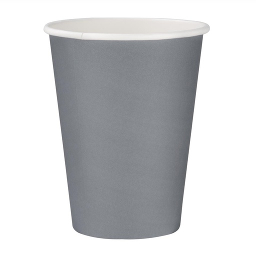 [GP416] Fiesta Recyclable koffiebekers enkelwandig blauwgrijs 340ml (1000 stuks)