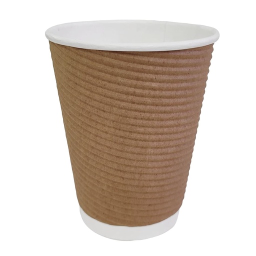 [GP444] Fiesta Recyclable koffiebekers ribbelwand 340ml (500 stuks)