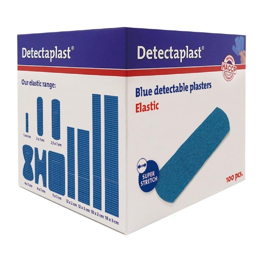 [GP597] Detectaplast Elastische Pleister 25x72mm - 100 St