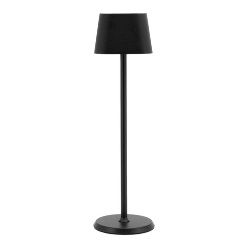 [GR657] Securit Zwarte Dimbare Led Tafellamp Georgina Incl Magnetische Oplaadkabel