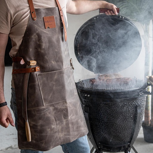[HN798] Boska Mr. Smith Culinaire Schort Grijs
