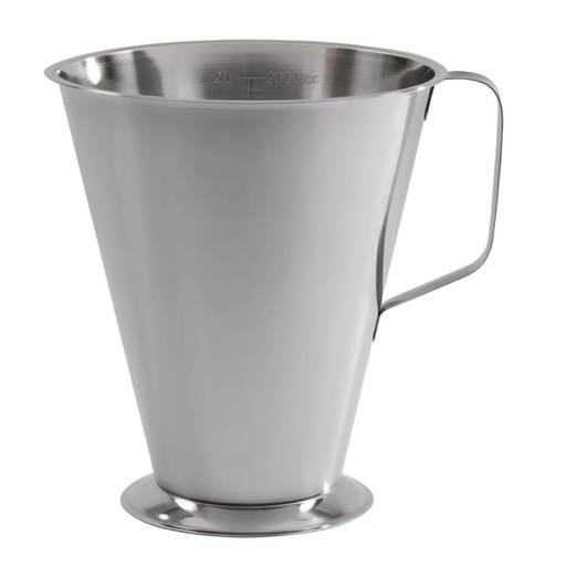 [J737] RVS maatbeker 2Ltr