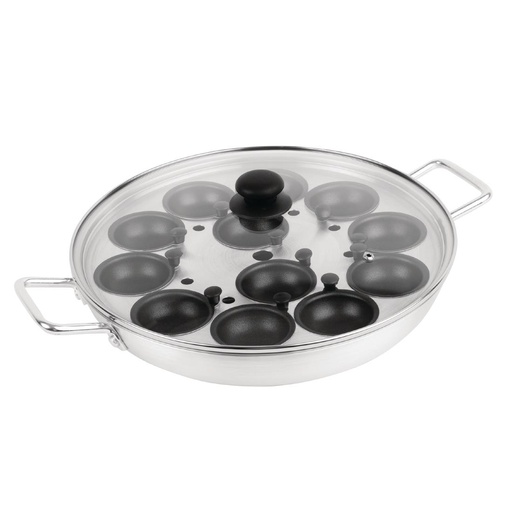 [K892] Vogue aluminium eierpocherset 35cm