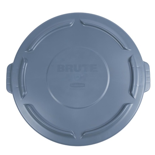 [L642] Rubbermaid BRUTE snap on deksel grijs 121L