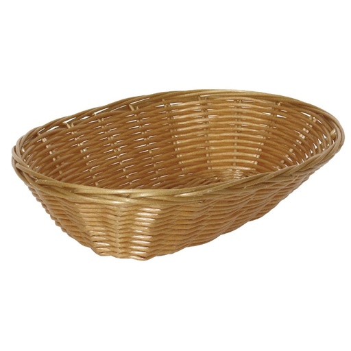 [T364] Olympia ovale polyrotan tafelmandjes (6 stuks)