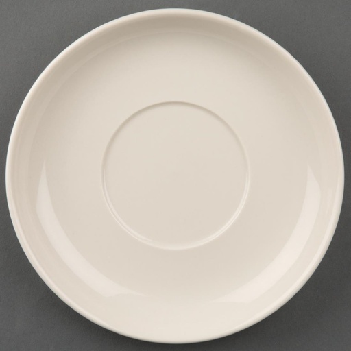 [U113] Olympia Ivory cappuccino schoteltje (12 stuks)