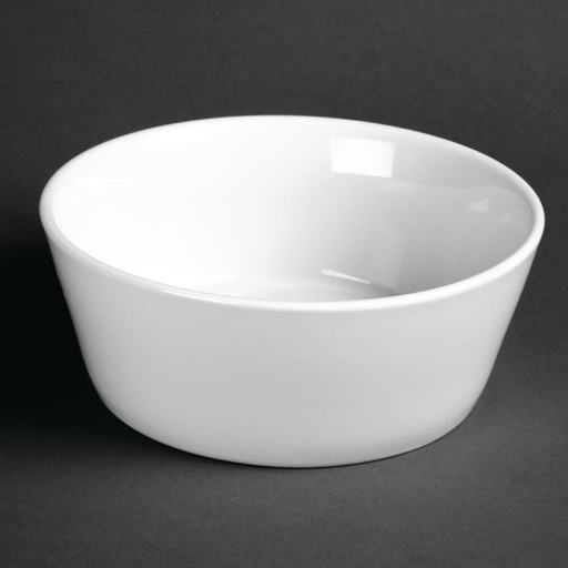 [U164] Olympia Whiteware conische schaaltjes 15cm (12 stuks)