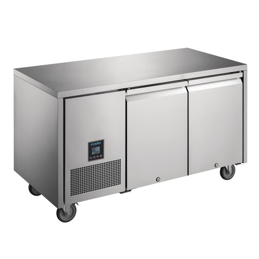 [UA005] Polar U-serie premium tweedeurs koelwerkbank 267L