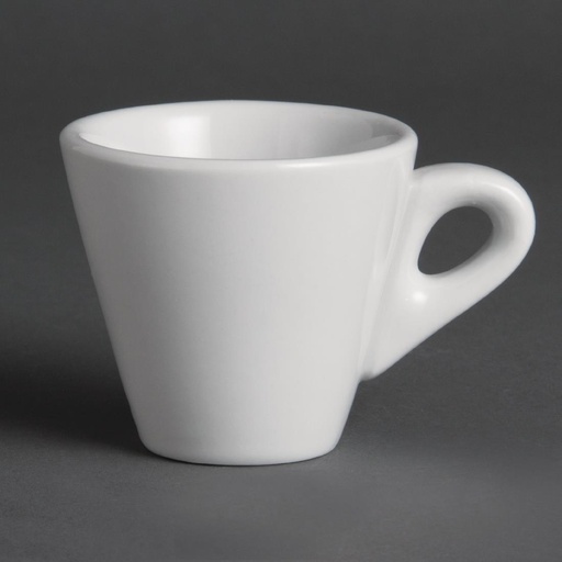[Y111] Olympia Whiteware conische espressokopjes 6cl (12 stuks)