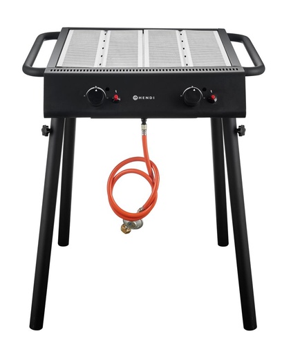 [148631] HENDI Xantos Black Gasgrill 148631
