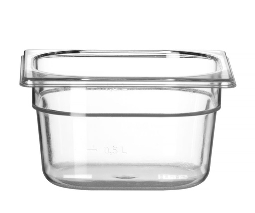 [861721] HENDI Container GN 1/6 polycarbonaat 861721