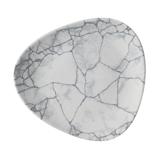 [CX694] Churchill Studio Prints Kintsugi Pearl Grey Lotus Borden 228mm (Pak Van 12)