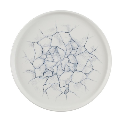 [CX698] Churchill Studio Prints Kintsugi Pearl Grey Borden 260mm (Pak Van 6)