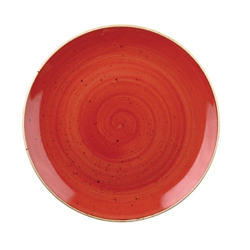 [DB064] Churchill Stonecast Berry Red Evolve Coupe Kom 24.8cm (pak van 12)