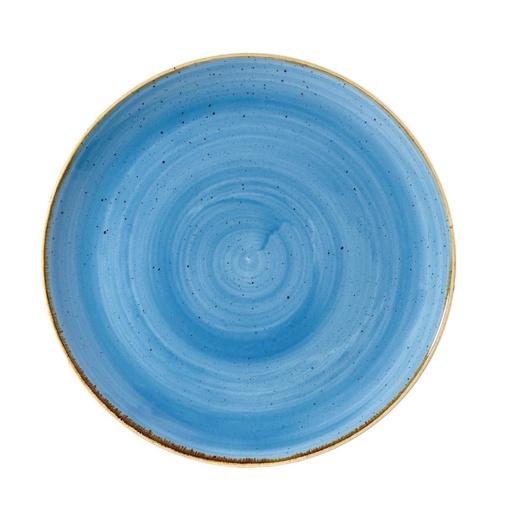 [DF764] Churchill Stonecast Cornflower Blue Coupe Bord 28.8cm (pak van 12)