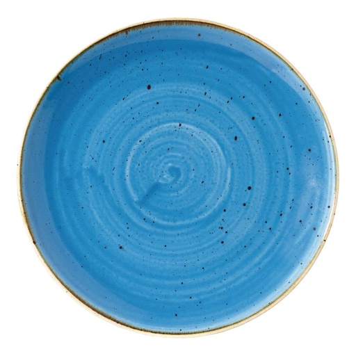 [DF766] Churchill Stonecast Cornflower Blue Coupe Bord 21.7cm (pak van 12)