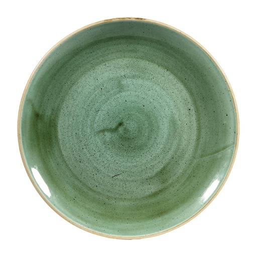 [DF995] Churchill Stonecast Samphire Green Evolve Coupe Bord 26cm (pak van 12)