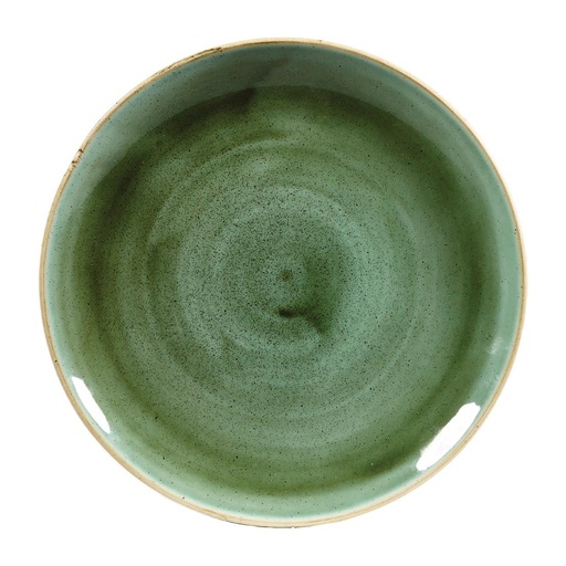 [DF996] Churchill Stonecast Samphire Green Evolve Coupe Bord 22cm (pak van 12)