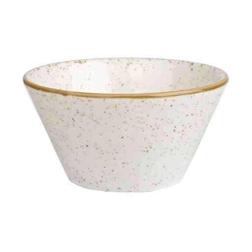[DK535] Churchill Stonecast Barley White Saus Schaaltje 9 Cl (pak van 12)