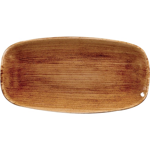 [DR668] Churchill Stonecast Patina Vintage Copper Chefs Ovaal Bord 29.8 x 15.2cm (12 stuks)