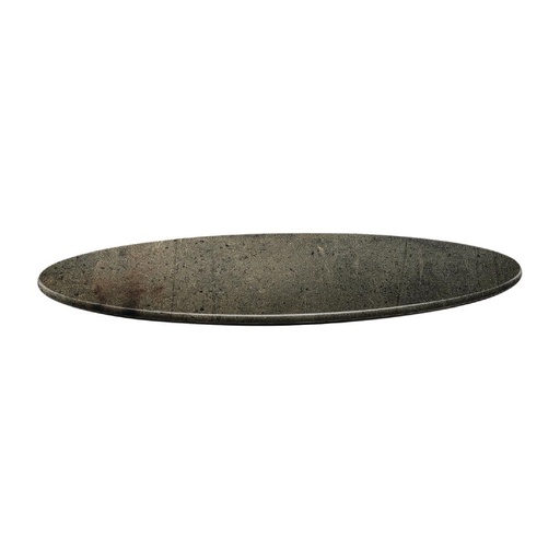 [DR991] Topalit Smartline rond tafelblad beton 80cm