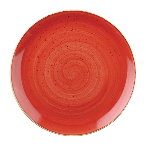 [DW368] Churchill Stonecast Berry Red Evolve Coupe Kom 18.4cm (pak van 12)