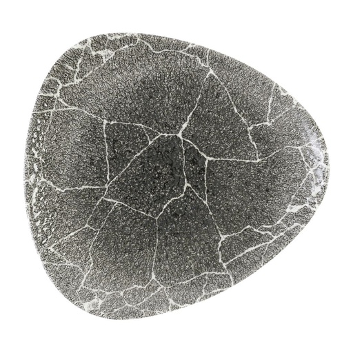 [DX811] Churchill Kintsugi Reverse Quartz Black Lotus Bord 22.9cm (pak van 12)