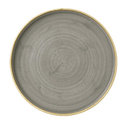 [FC164] Churchill Stonecast Grey Bord Met Opstaande Rand 22cm (pak van 6)