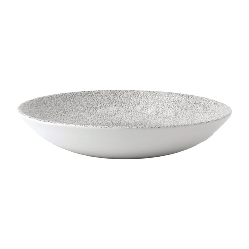 [FD878] Churchill Raku Jasper Grey Evolve Coupe Kom 24.8cm (pak van 12)
