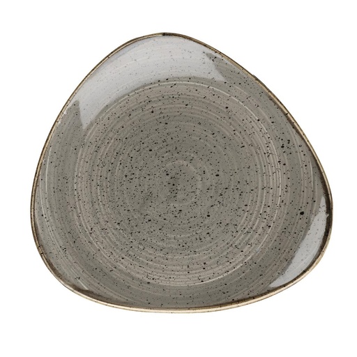 [FF678] Churchill Stonecast Grey Cappuccino Lotus Bord (pak van 12)