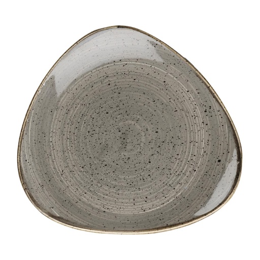 [FF679] Churchill Stonecast Grey Cappuccino Lotus Bord (pak van 12)