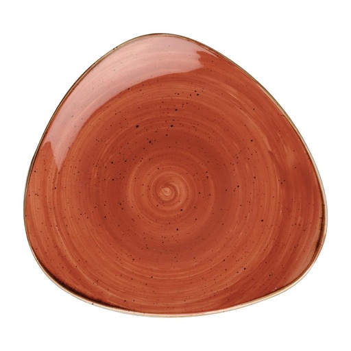 [FF689] Churchill Stonecast Spiced Orange Lotus Bord (pak van 12)