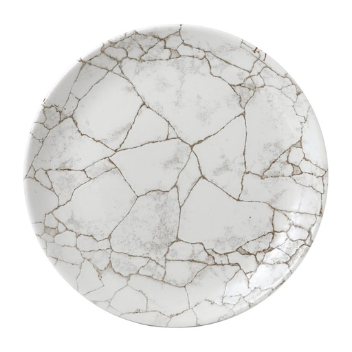 [FJ800] Churchill Studio Prints Kintsugi Agaat Grey Borden 288mm (Pak Van 12)
