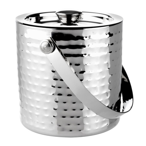[FU285] Olympia Hammered Dubbelwandige Ijsemmer 1550ml