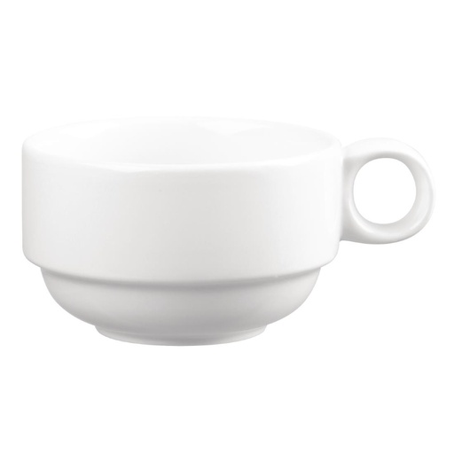[GF630] Churchill White Stapelbaar Kopje 284ml (pak van 12)