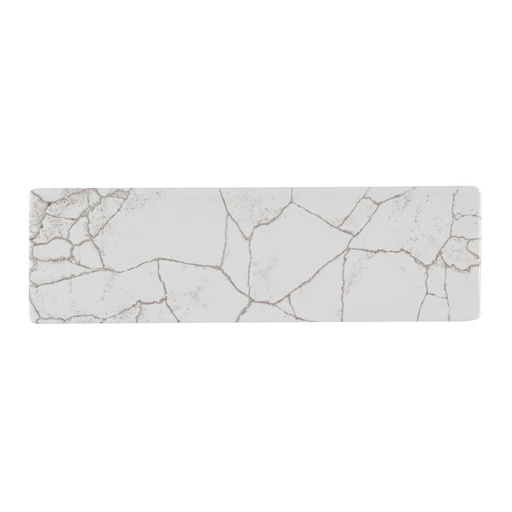 [HR308] Churchill Studio Prints Kintsugi Agate Grey Ovaal Bord 30 x 9cm (pak van 6)