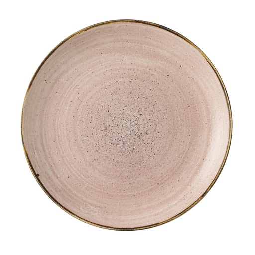 [CU653] Churchill Stonecast Raw Terracotta Evolve Coupe Borden 220mm (Pak Van 12)