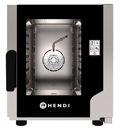[219942] HENDI Hetelucht stoomoven Contact 5x GN 2/3 219942