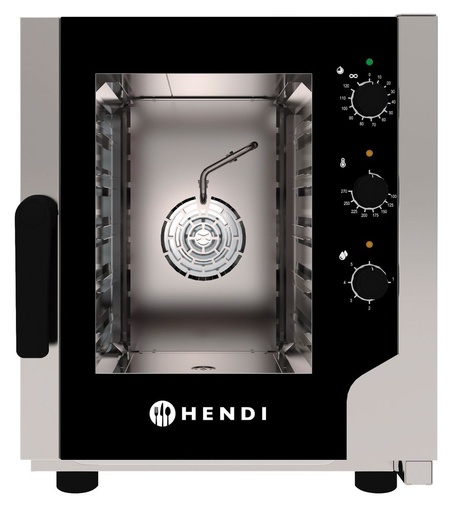 [219911] HENDI Hetelucht stoomoven Control 5x GN 2/3 219911