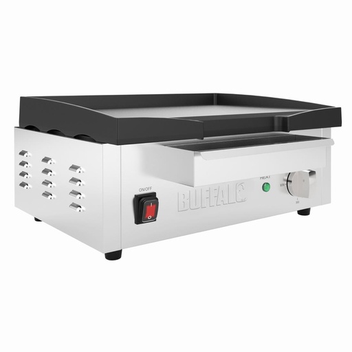 [CU966] Buffalo Gietijzeren Tafelmodel Bakplaat 2.8Kw