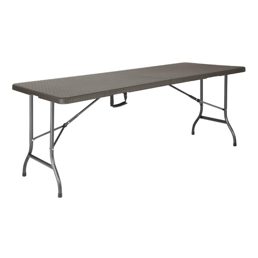 [GR771] Bolero Rotan Rechthoekige Centervouwtafel Bruin 6Ft