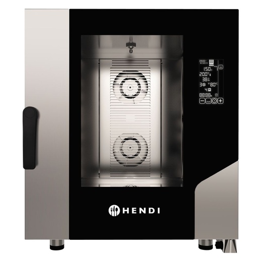 [219959] HENDI Hetelucht stoomoven Contact 7x GN 1/1 219959