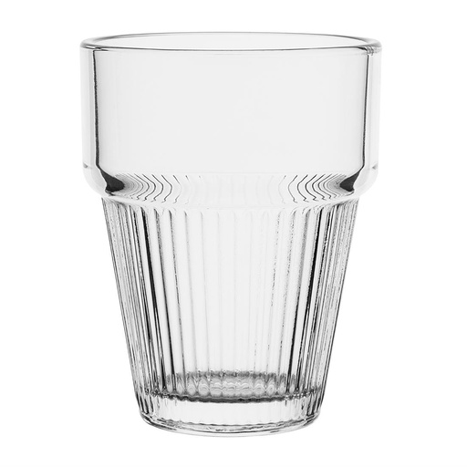 [HW797] Olympia Geribbelde Stapelbare Tumblers 150ml (Verpakking Van 6)