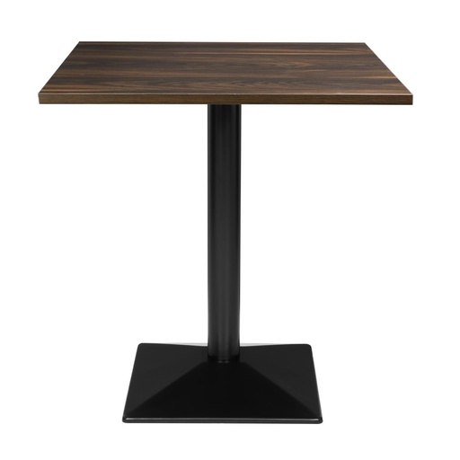 [HW850] Bolero Complete Tafel Vierkant Donker Hout Effect 700mm