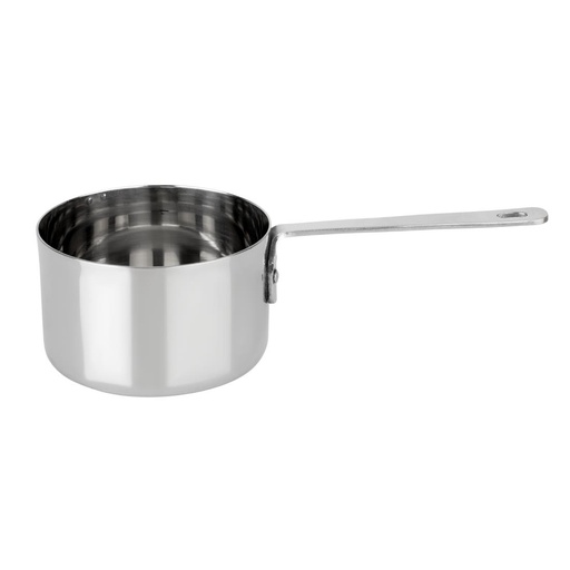 [HY131] Olympia Tafelpresentatie Roestvrijstalen Mini Sauspannetje 70x45mm