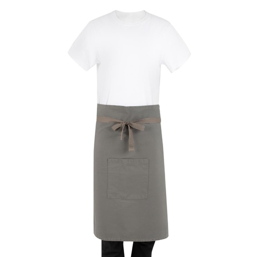 [BA164] Khaki Southside Cotton Canvas Bistro Schort